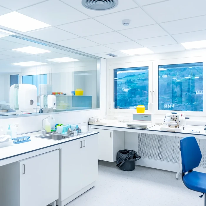 Interior of a modern laboratory research in a hosp 2024 01 18 18 19 49 utc